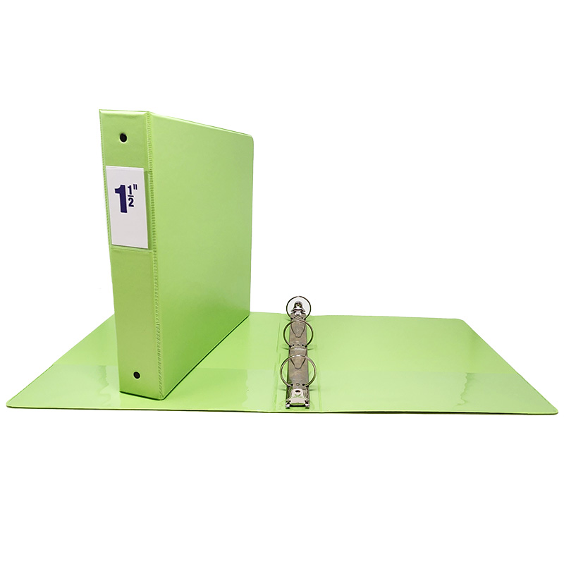 School Start D-Ring Binder (1.5", Green)